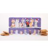 LATTA con BISCOTTI INGLESI CHRISTMAS DOGS 1