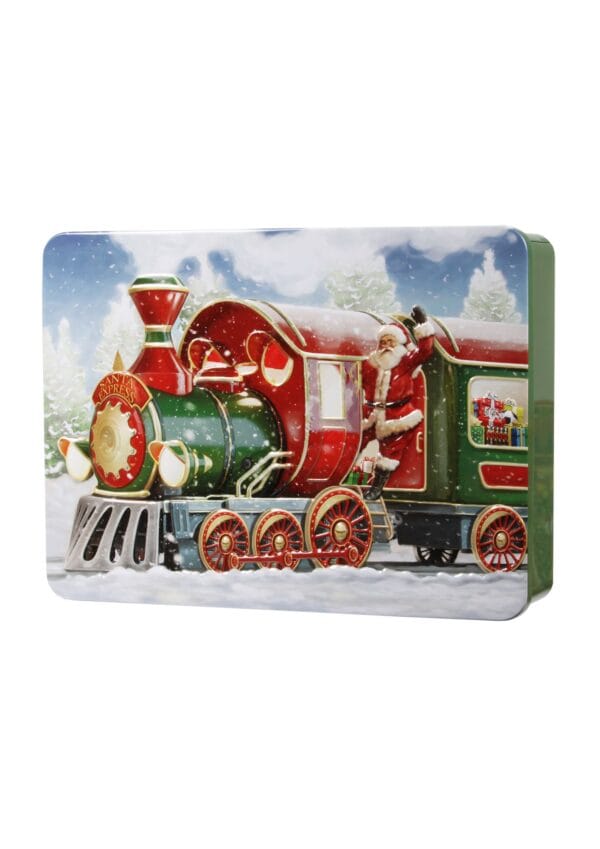 LATTA BISCOTTI TRENO di BABBO NATALE