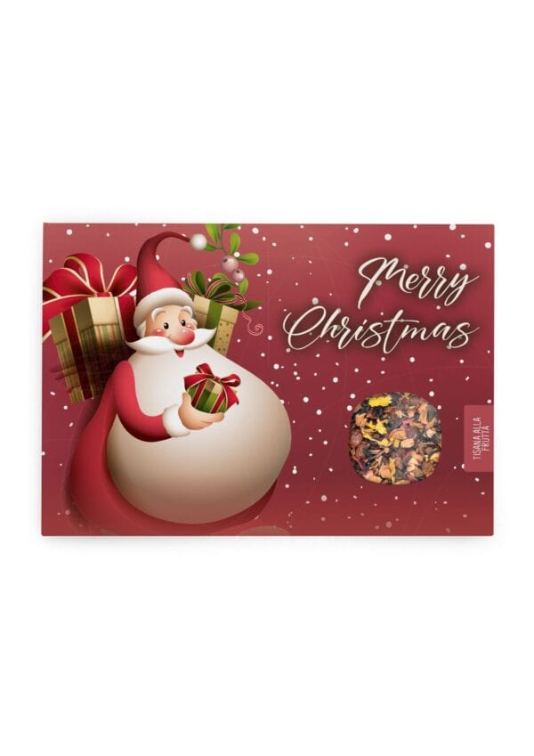 BUSTA con TISANA ALLA FRUTTA BABBO NATALE