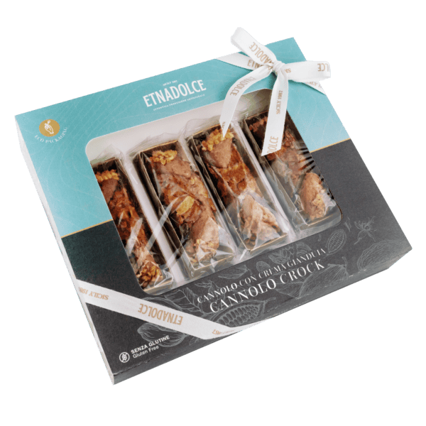 CANNOLO FARCITO al GIANDUIA - ETNA DOLCE