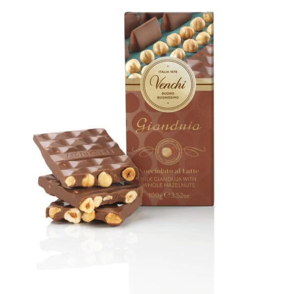TAVOLETTA NOCCIOLATA al GIANDUIA 100 gr - VENCHI