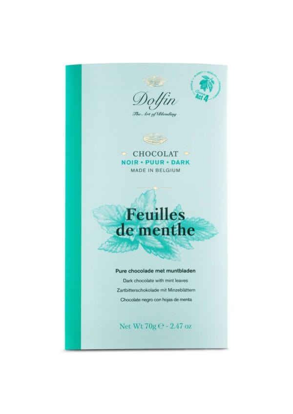 TAVOLETTA FONDENTE e MENTA - Dolfin
