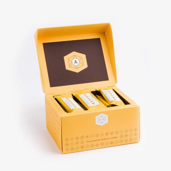 ASTUCCIO FINEZZA con CROCCANTINI MIELE e UVETTA