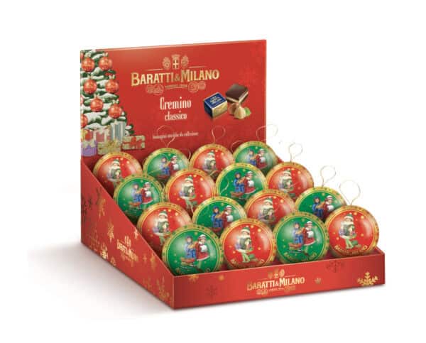 PALLINA di NATALE APPENDIBILE con CREMINI al LATTE- BARATTI - immagine 2