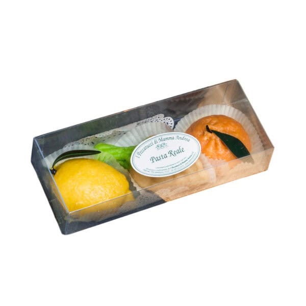 FRUTTINI di PASTA REALE con RIPIENO