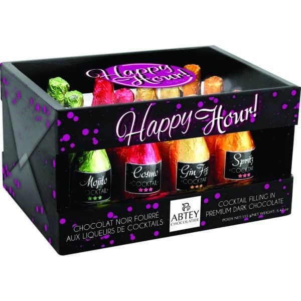 SELEZIONE CIOCCOLATINI FONDENTI con COCKTAIL