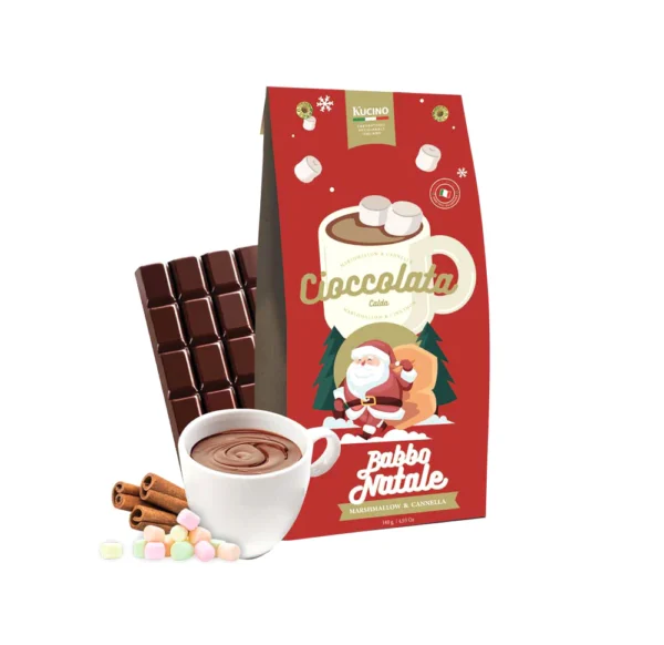 PREPARATO per CIOCCOLATA CALDA MARSHMALLOW e CANNELLA - KUCINO 3