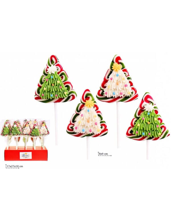 LECCA LECCA di CARAMELLA a FORMA DI ALBERO DI NATALE