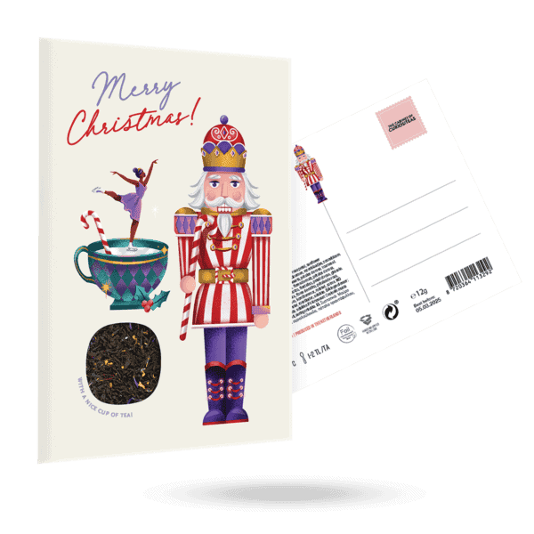 CARTOLINA di NATALE CON TISANA - ballerina 3