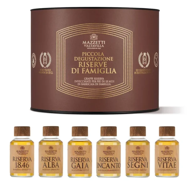 DEGUSTAZIONE GRAPPE RISERVE - MAZZETTI