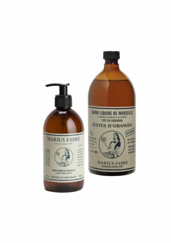 SAPONE LIQUIDO di MARSIGLIA ALL'ARANCIA