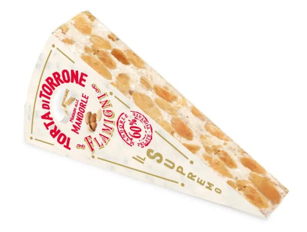 FETTA di TORRONE MORBIDO con MANDORLE