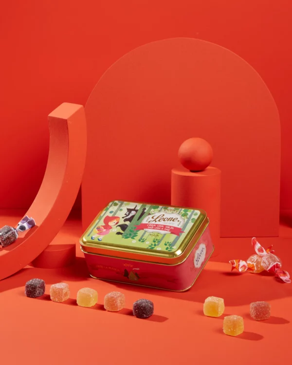 GELATINE C'ERA UNA VOLTA CAPPUCCETTO ROSSO - LEONE