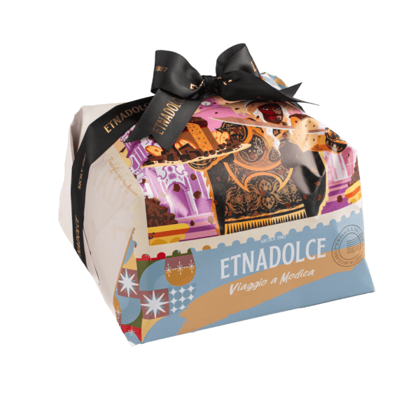 PANETTONE ARTIGINALE al CIOCCOLATO DI MODICA