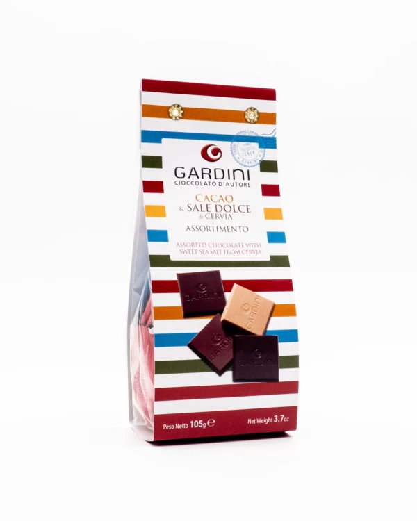 SACCHETTO CHOCOSALT CIOCCOLATINI con SALE DOLCE DI CERVIA