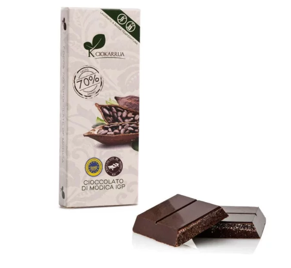 CIOCCOLATO di MODICA IGP CACAO 70%