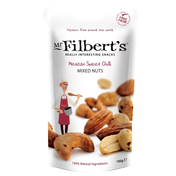 FRUTTA SECCA al PEPERONCINO DOLCE MESSICANO - MR FILBERT'S