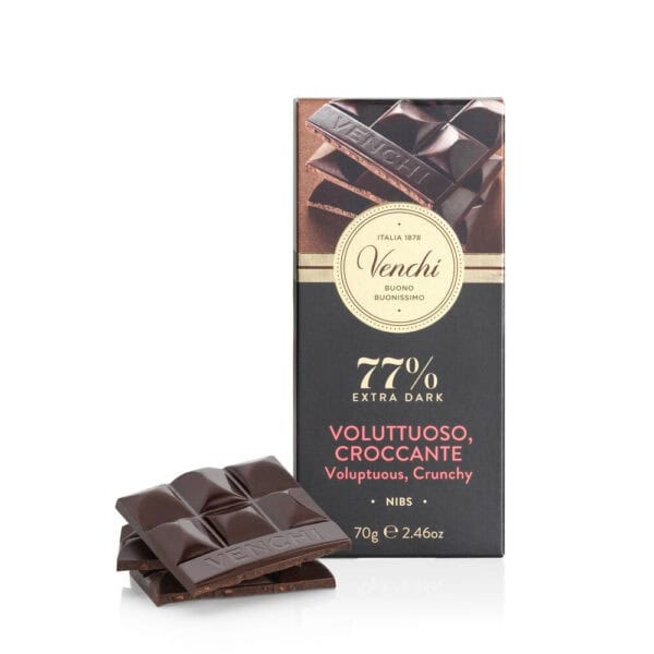 TAVOLETTA CIOCCOLATO EXTRA FONDENTE 77%