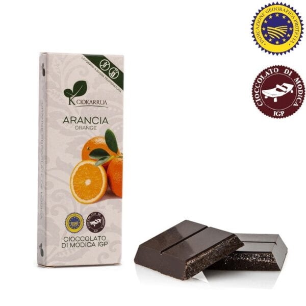CIOCCOLATO di MODICA IGP ARANCIA