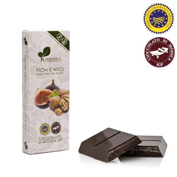 CIOCCOLATO di MODICA IGP FICHI E NOCI