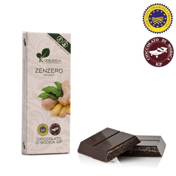 CIOCCOLATO di MODICA IGP CACAO ZENZERO