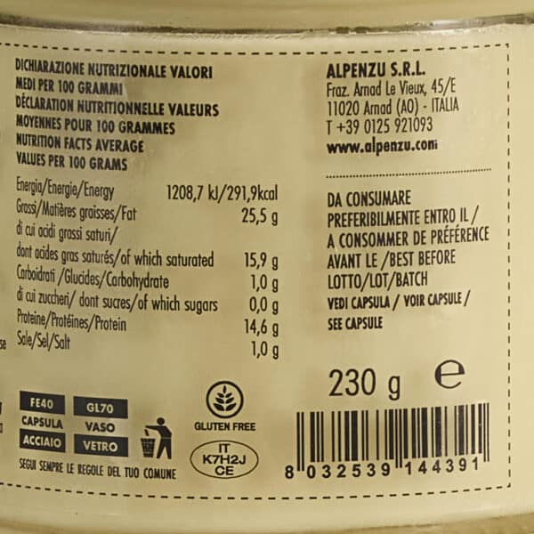 fonduta di toma gressoney