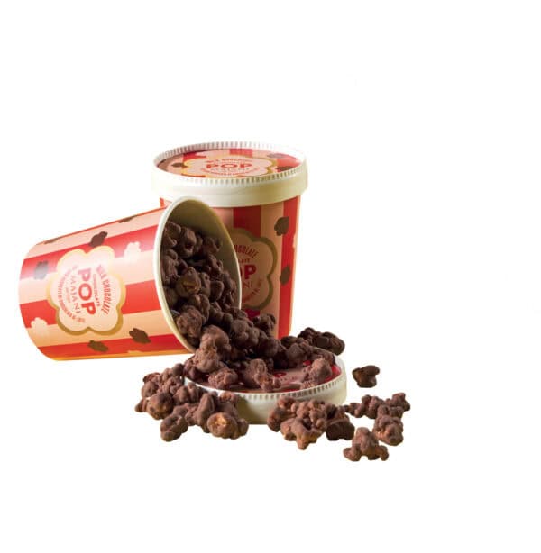 POP CORN RICOPERTI DI CIOCCOLATO al LATTE