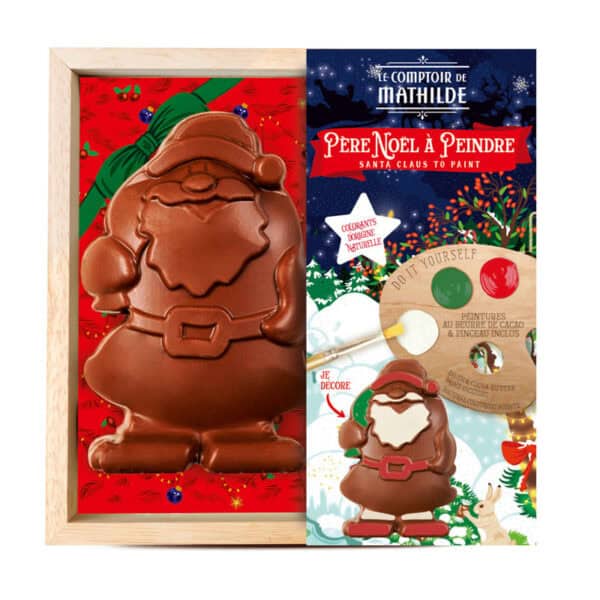 BABBO NATALE di CIOCCOLATO DA DECORARE