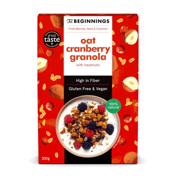 GRANOLA di AVENA e MIRTILLI