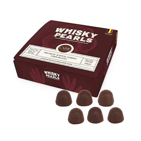 PERLE di CIOCCOLATO RIPIENE DI WHISKY