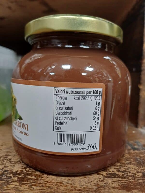 crema di marroni al rhum