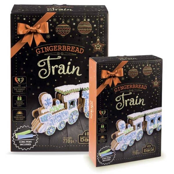 TRENO GINGERBREAD da DECORARE
