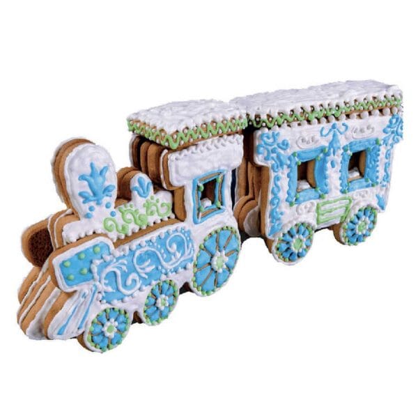 TRENO GINGERBREAD da DECORARE - immagine 2