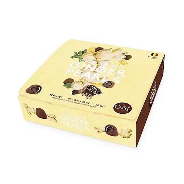 PERLE di CIOCCOLATO RIPIENE DI ZENZERO