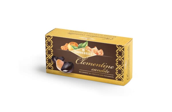 QUARTI DI CLEMENTINE RICOPERTE di CIOCCOLATO FONDENTE