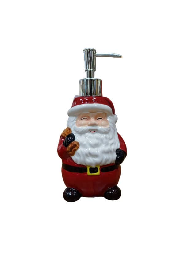 DISPENSER SAPONE BABBO NATALE IN CERAMICA
