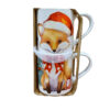 SET 2 TAZZE IMPILABILI VOLPE