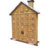 CASETTA AVVENTO in LEGNO GINGERBREAD - immagine 3