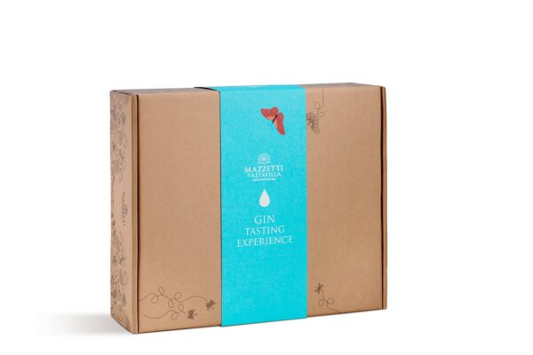 SET GIN con BICCHIERI e CANDELA AL GIN