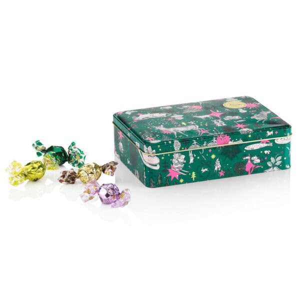 LATTA REGALO NATALE con CIOCCOLATINI ASSORTITI