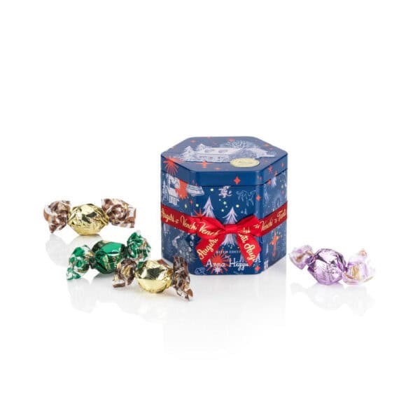 LATTINA REGALO ESAGONALE con CIOCCOLATINI ASSORTITI - immagine 2