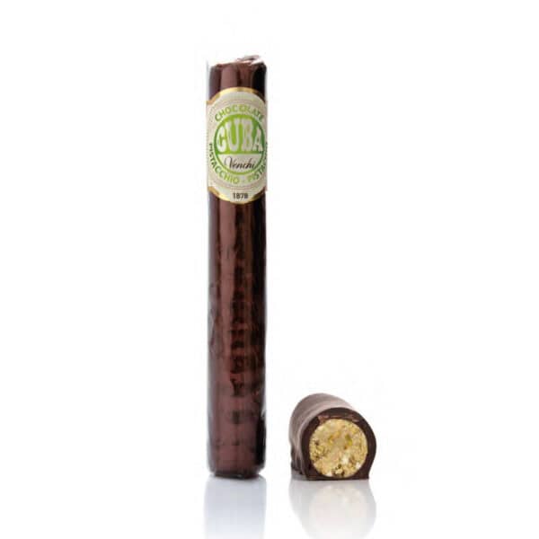 SIGARO DI CIOCCOLATO FONDENTE PISTACCHIO