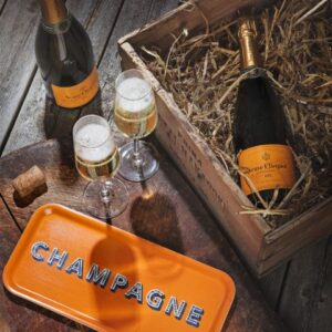 VASSOIO CHAMPAGNE ARANCIO