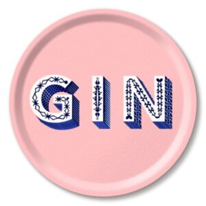 VASSOIO GIN / ROSA TONDO