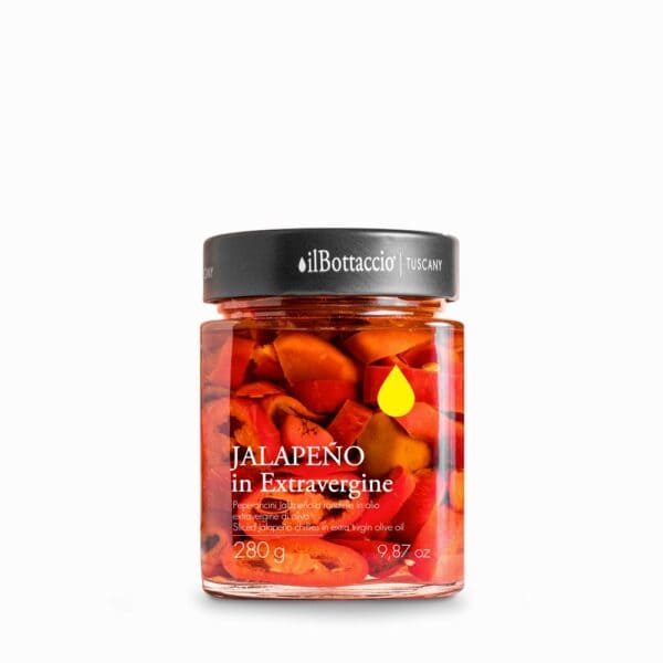PEPERONCINI JALAPENO IN OLIO EXTRA VERGINE D'OLIVA