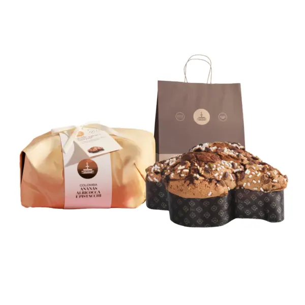 colomba ananas e albicocca