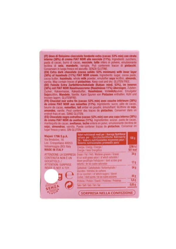 uovo cremino fondente