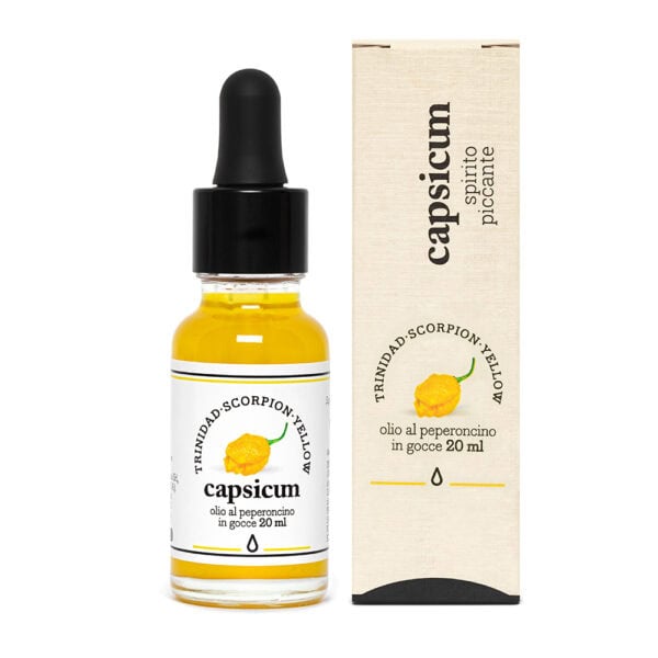 OLIO AL PEPERONCINO TRINIDAD SCORPION YELLOW