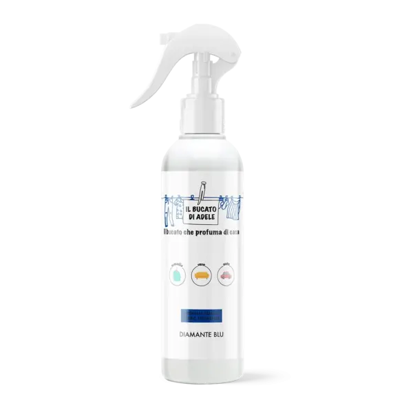 spray profuma tessuti diamante blu