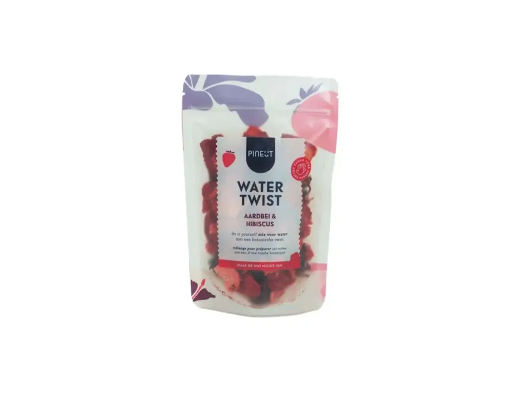 preparato per aromatizzare l'acqua fragola e ibosco